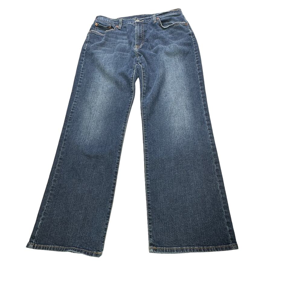 Lucky Jeans Bootcut Short Length Style 7M10337 Dark Wash boot Men's sz 33 x 30